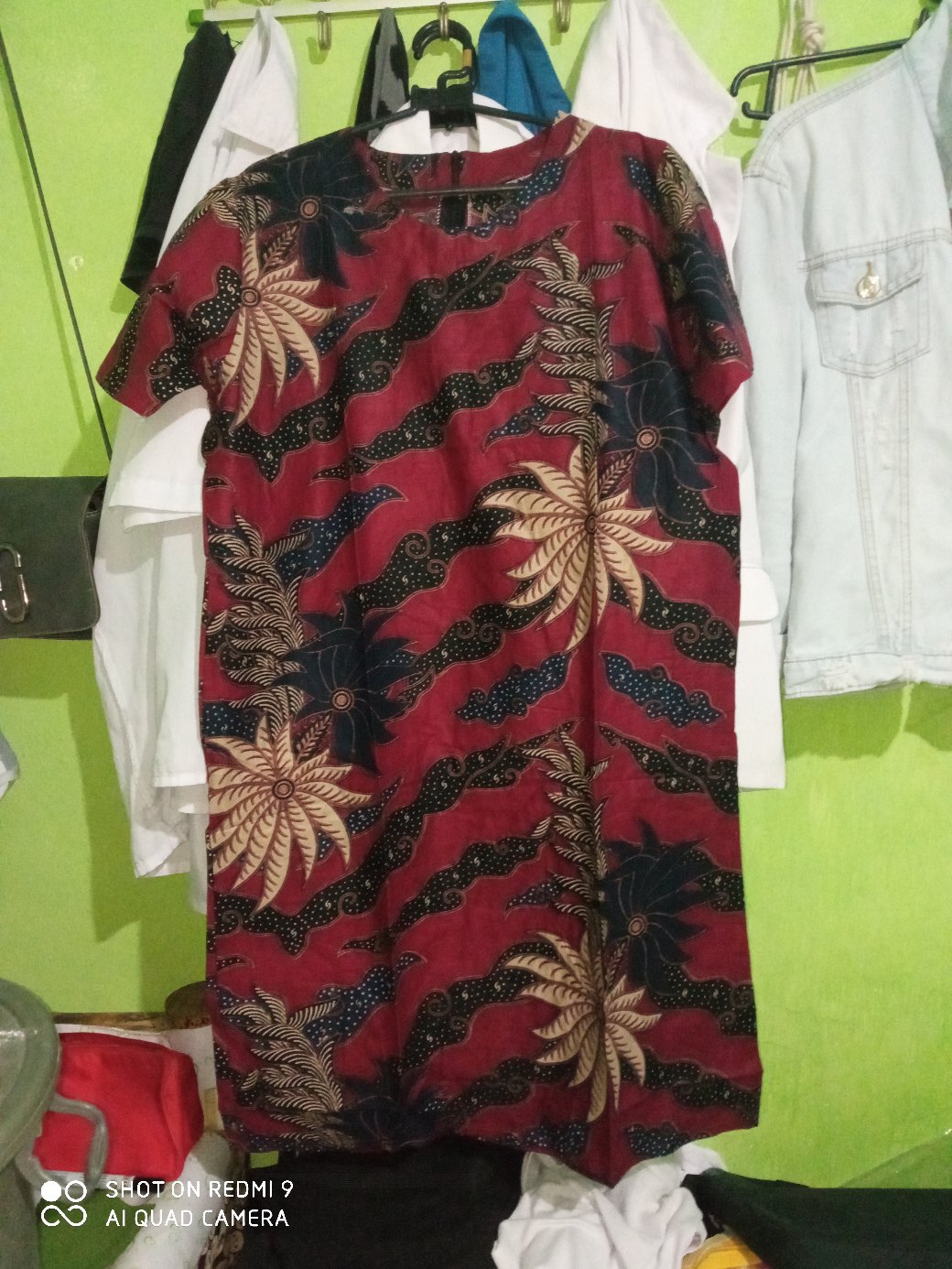 Maura Couple - Sania Ruffle Batik Couple Ori Ndoro Jowi Dnt Couple Batik Dress Batik Keluarga