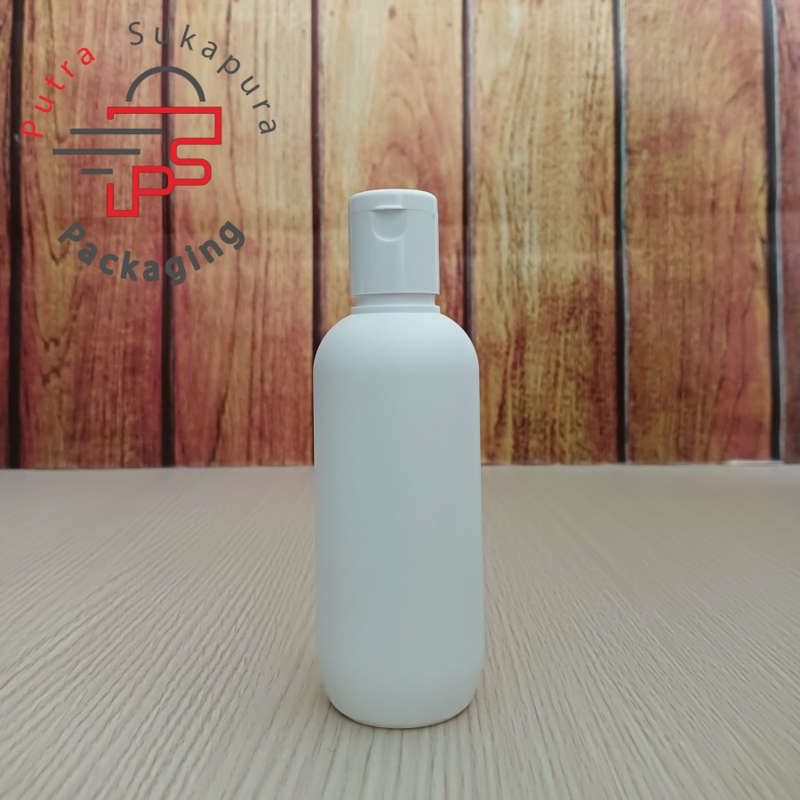 botol fliptop 100ml Natasya hdpe putih/botol Natasya 100ml