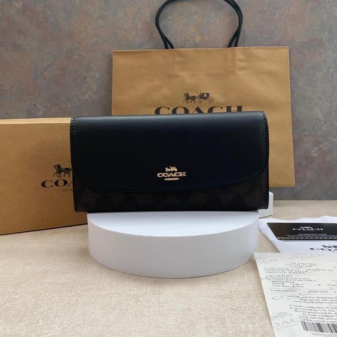 Coach Woman Long Wallet Original