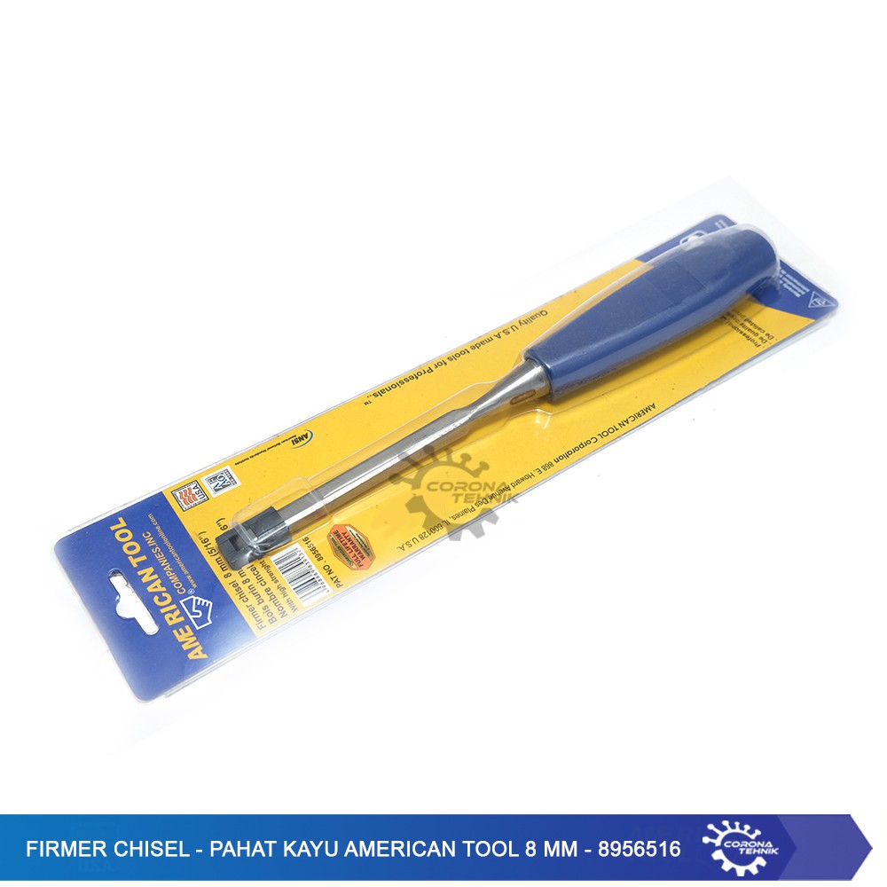 Firmer Chisel - Pahat Kayu American Tool 8 mm - 8956516