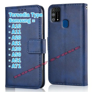 Samsung A10 A11 A20 A21 A30 A50 A31 A51 A71 Flip Leather 