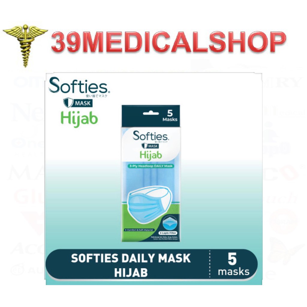 MASKER SOFTIES DAILY MASK SACHET ISI 5-SOFTIES SURGICAL-SOFTIES KID SACHET