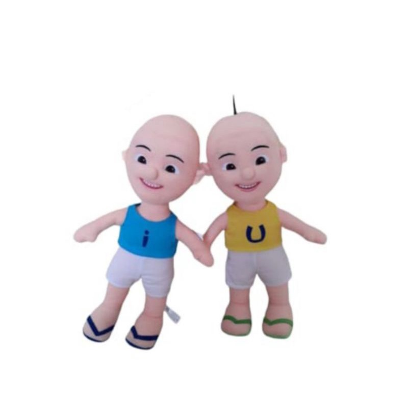 sepasang boneka upin ipin