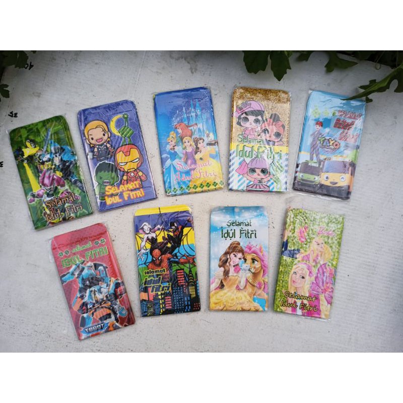 

AMPLOP LEBARAN ISI 50 PCS KARAKTER MURAH LUCU AMPLOP LEBARAN