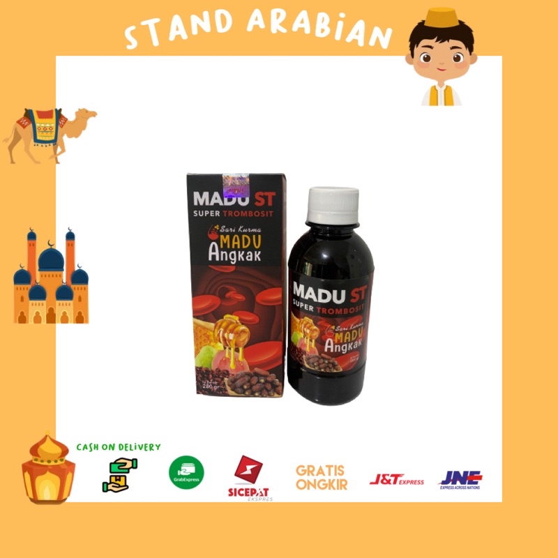 Madu ST / Madu Kurma Super Trombosit 280gr