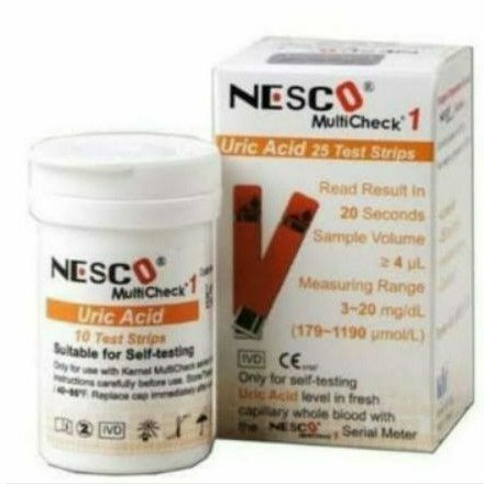 Strip asam urat Nesco 25 Strip