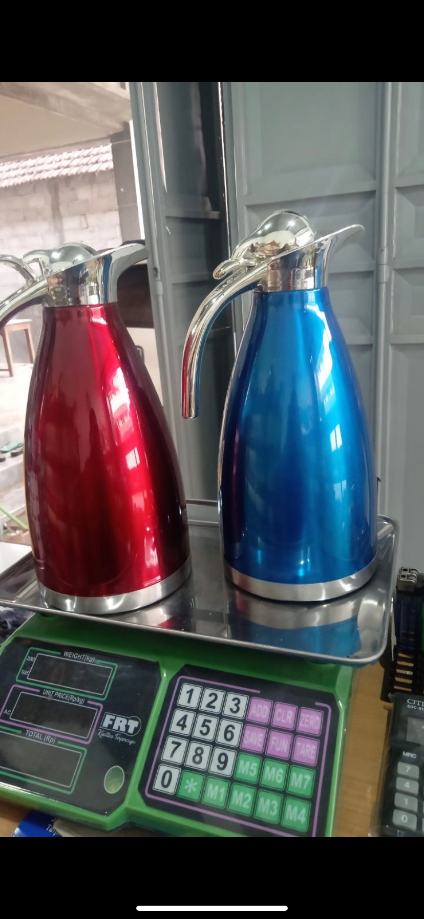 Teko Jug Vaccum Stainless Termos Aladin 2 Liter