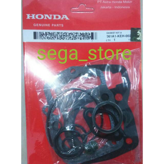 Paking packing gasket topset top set honda gl pro neotech / mega pro / tiger ori original AHM