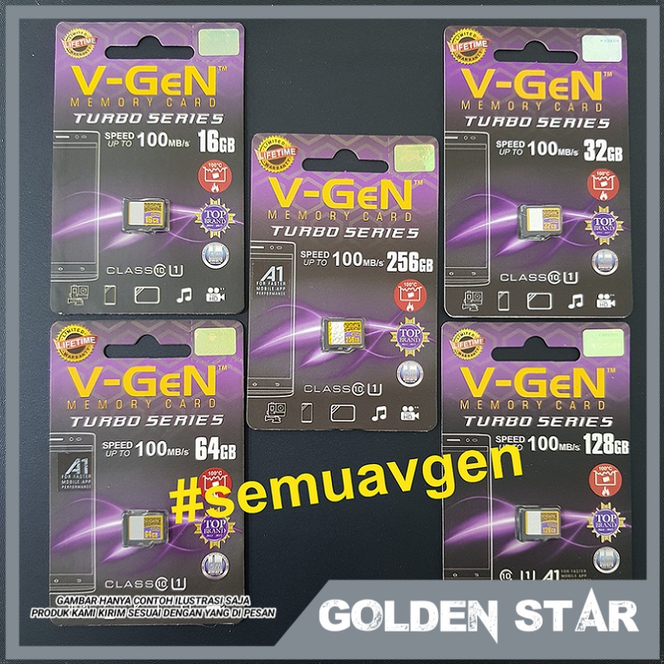 V-GeN Micro SD 32GB Turbo Memory Card | VGeN MicroSD 32 GB