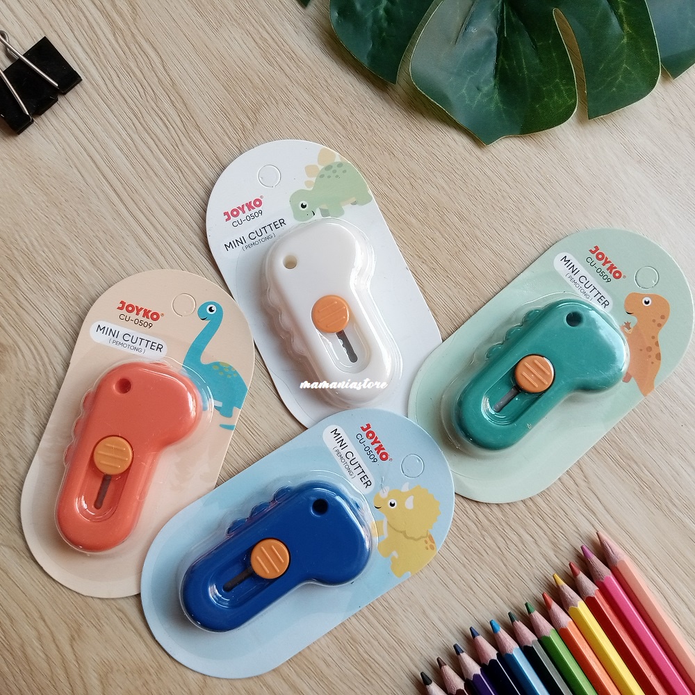 

MINI CUTTER/CUTTER DINO CUTE/SILET KECIL/CUTTER KECIL PORTABLE/ALAT TULIS CUTER MINI BENTUK DINO/CUTTER MINI DINO