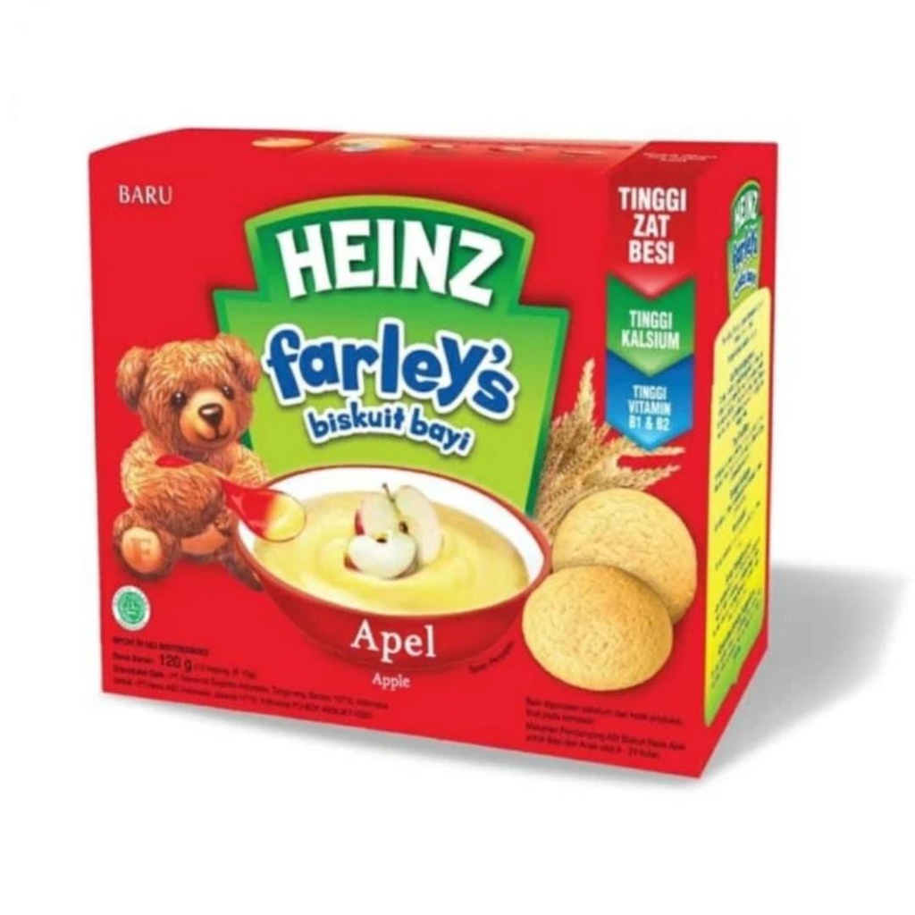 Heinz Farley's Biskuit Bayi/ Cemilan Bayi/Makanan Bayi