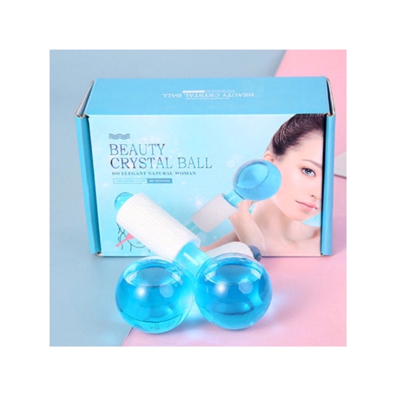 Ice Globe Roller / Massage Wajah Bola Kristal / Pijat Wajah / Beauty Crystal Ball