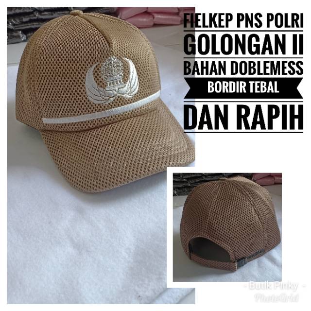 Fielcap topi pns polri pilkep pns