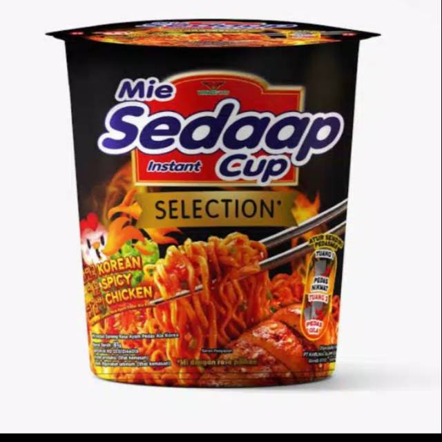 

MIE SEDAP CUP GORENG KOREAN SPICY CHIKEN