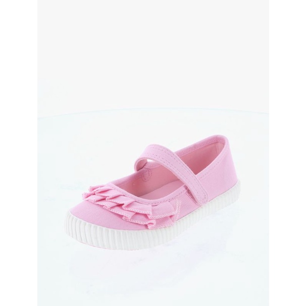 Sepatu Anak Perempuan Zoe and Zac Girls' Toddler Elisse Ruffle Flat