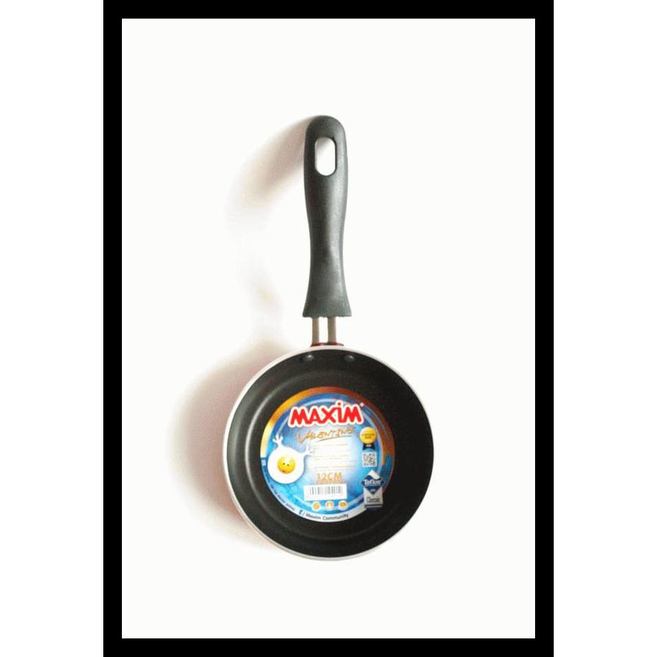 Teflon Kecil / Goreng Telur / Maxim Valentino / Frypan 12Cm Kuali Mini Terlengkap