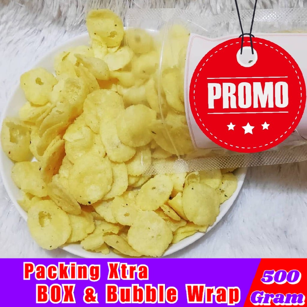

Comring Oncom Garing 500gr / Ketempling Combring Original - Hufaida Snack makanan ringan