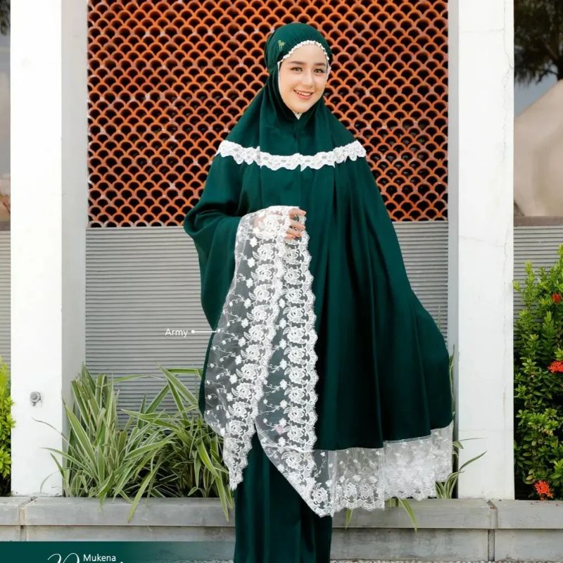 MUKENA RENDA BAHAN RAYON ADEM||COD|| BY ARRAFI