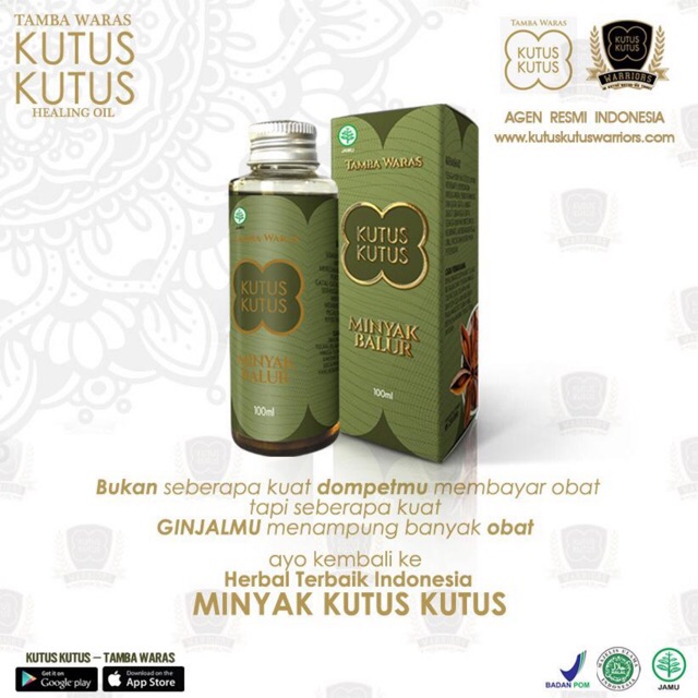 Minyak Kutus Kutus Original