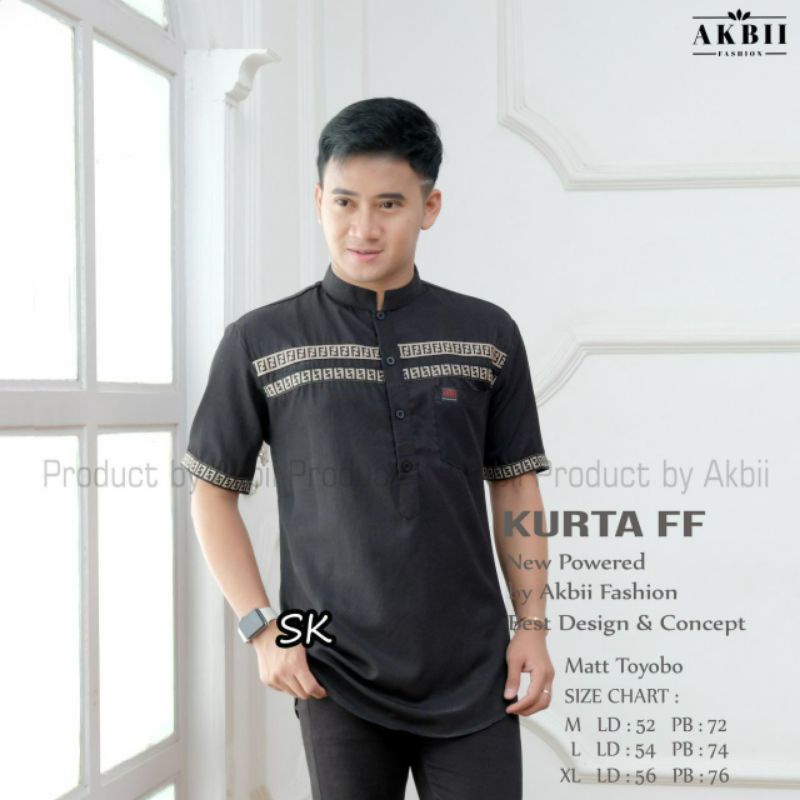 Baju Koko Kurta Dewasa Lengan Pendek Baju Koko Pakistan Premium Koko Kurta FF Termurah 2021