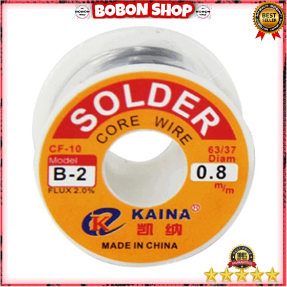 Kawat Timah Solder  63/37 100g 0.8mm B-2