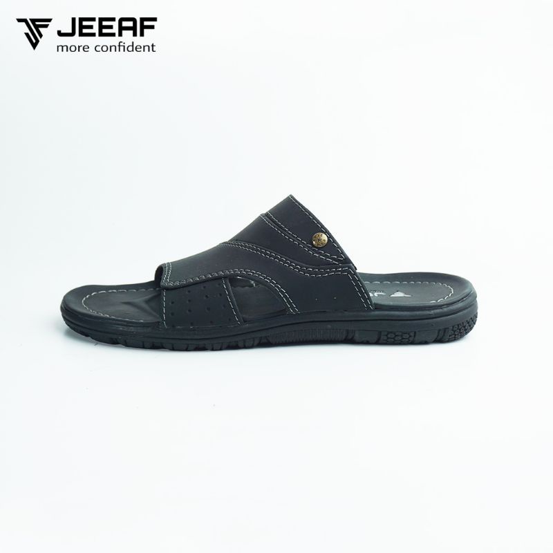 SANDAL SLOP PRIA KULIT CASUAL JEEAF ORIGINAL BEST QUALITY SANDAL JAPIT PRIA