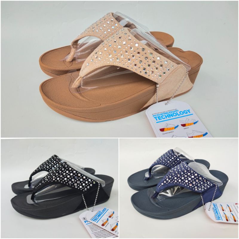 FitFlop Novy Toe Post Flip Flop / FitFlop Novy Jepit / FitFlop Novy Flip / Sandal FitFlop Wanita