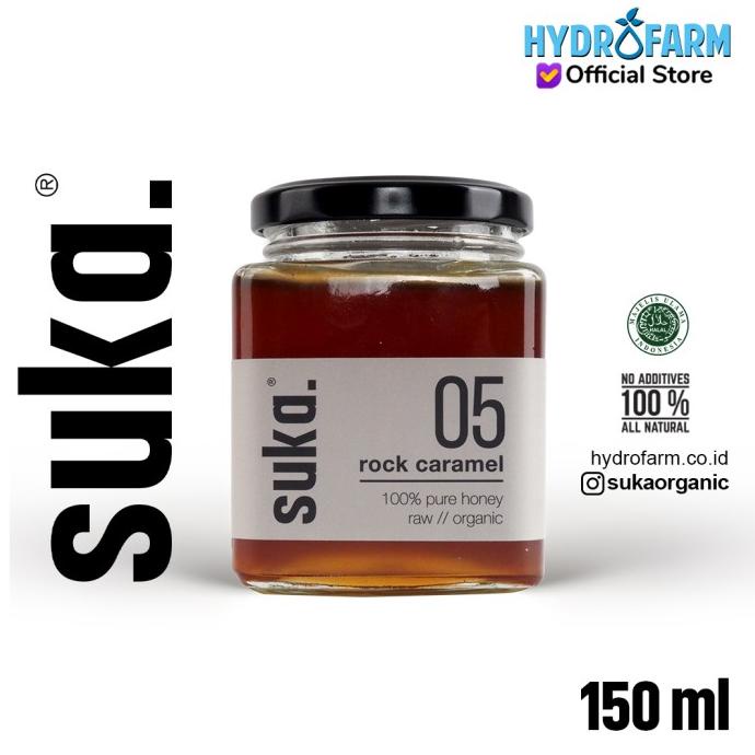 

[COD] Suka - Rock Caramel Honey / Madu Batu Karamel Asli Organik (150ml) [COD]