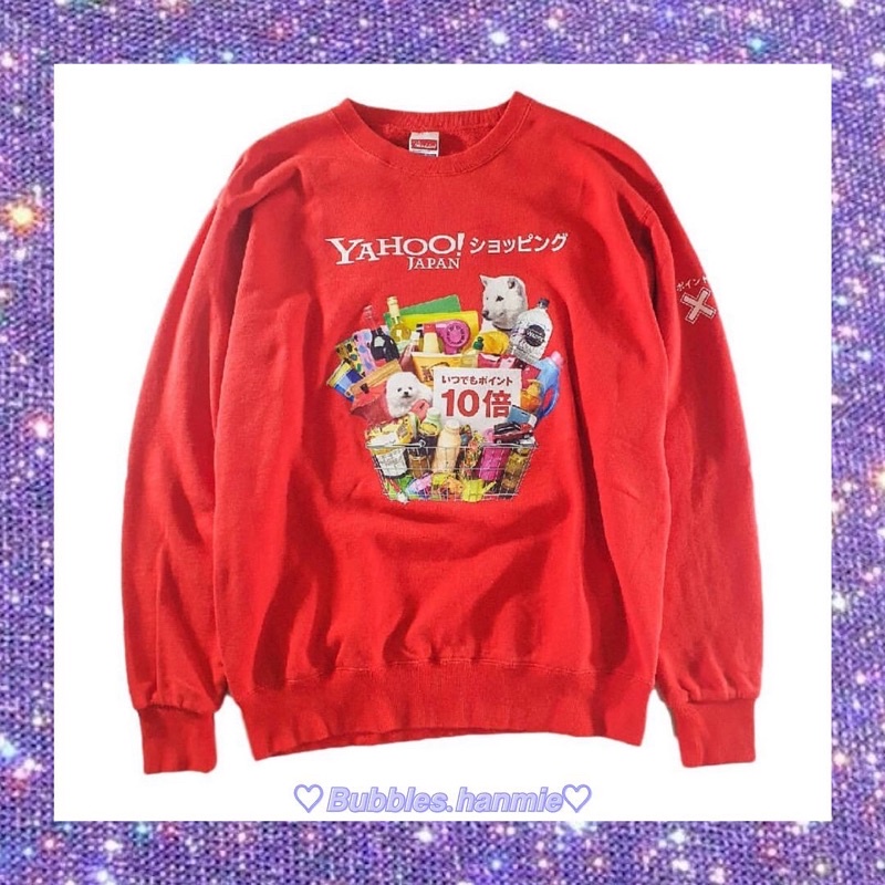 Yahoo crewneck(second)