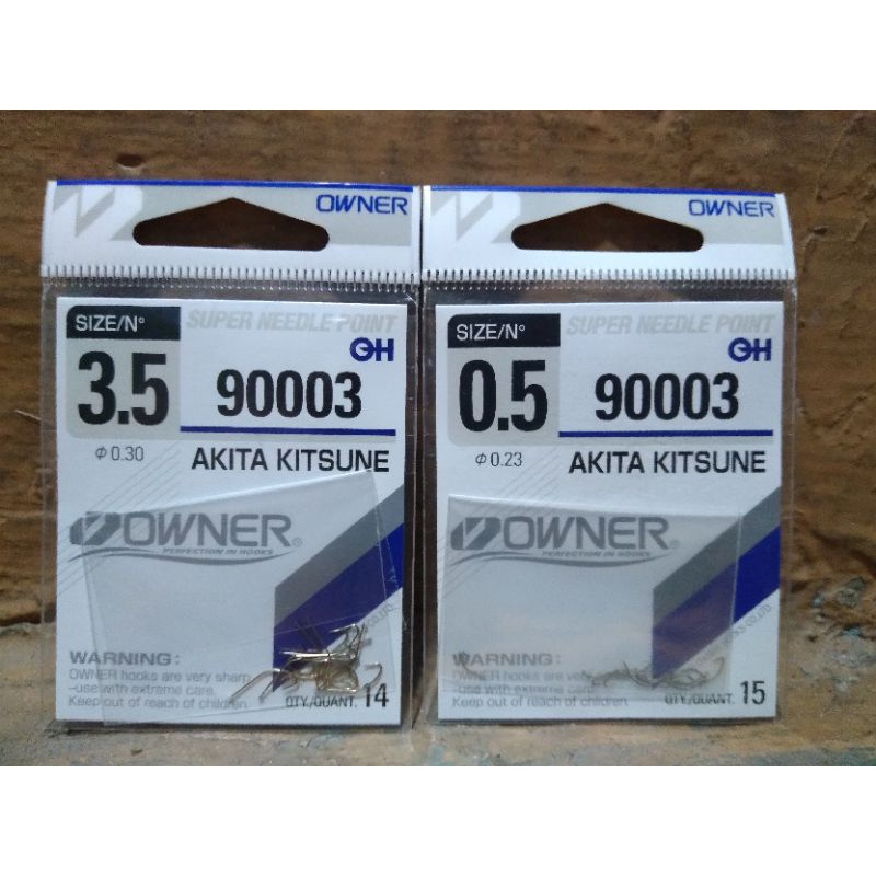 KAIL PANCING OWNER AKITA KITSUNE 90003 ALL SIZE