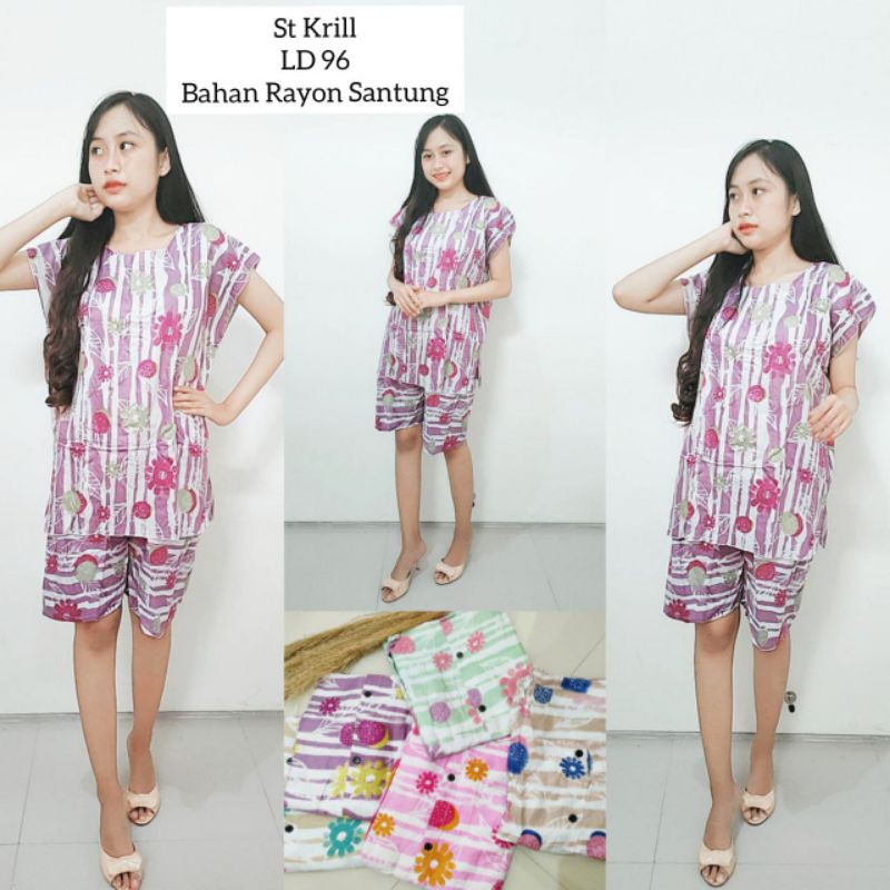 St. krill setelan remaja kulot murah kekinian