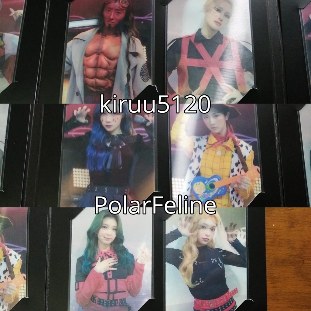 Dreamcatcher Lenticular Photocard Seven Spirits Concert Siyeon Handong Yoohyeon Dami Gahyeon