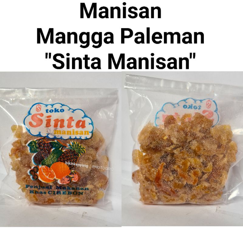 

Manisan Mangga Paleman Asli "Sinta Manisan" Berat - 100 Gram Oleh Oleh Khas Cirebon