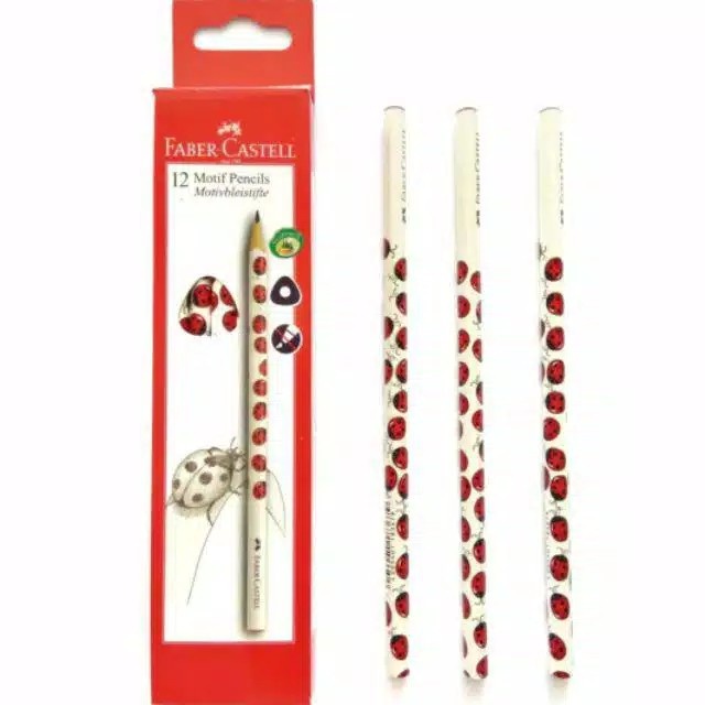 

Kekinian Faber Castell Pensil 2B Motif / Pensil karakter Faber Castell #i@
