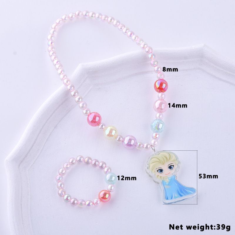 [ULTRATOYS] KALUNG LAMPU ANAK PRINCESS MERMAID IMPORT