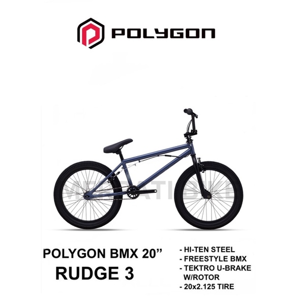 Sepeda Anak BMX 20 Inch Polygon Rudge 3
