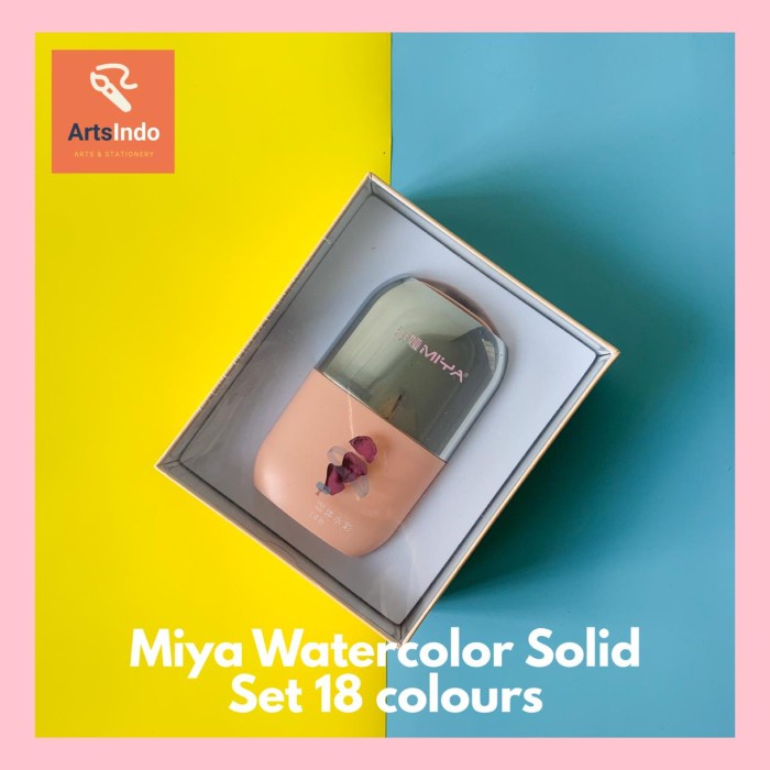 

cat air watercolor Miya set 18colors - Yellow