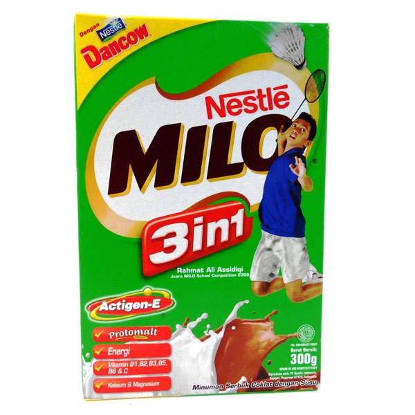 

MILO 3 IN 1 SUSU BOX 300G