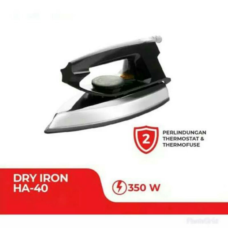 SETRIKA MASPION HA-40