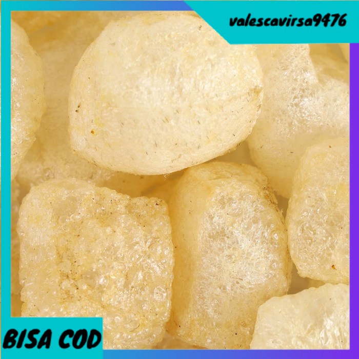 

⭐BISA COD⭐ Kerupuk KULIT Sapi Asli Enak, 220 gram - Gosend/Grab