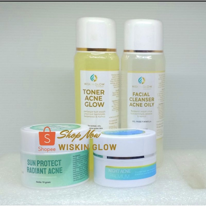 paket acne permium wiskin glow