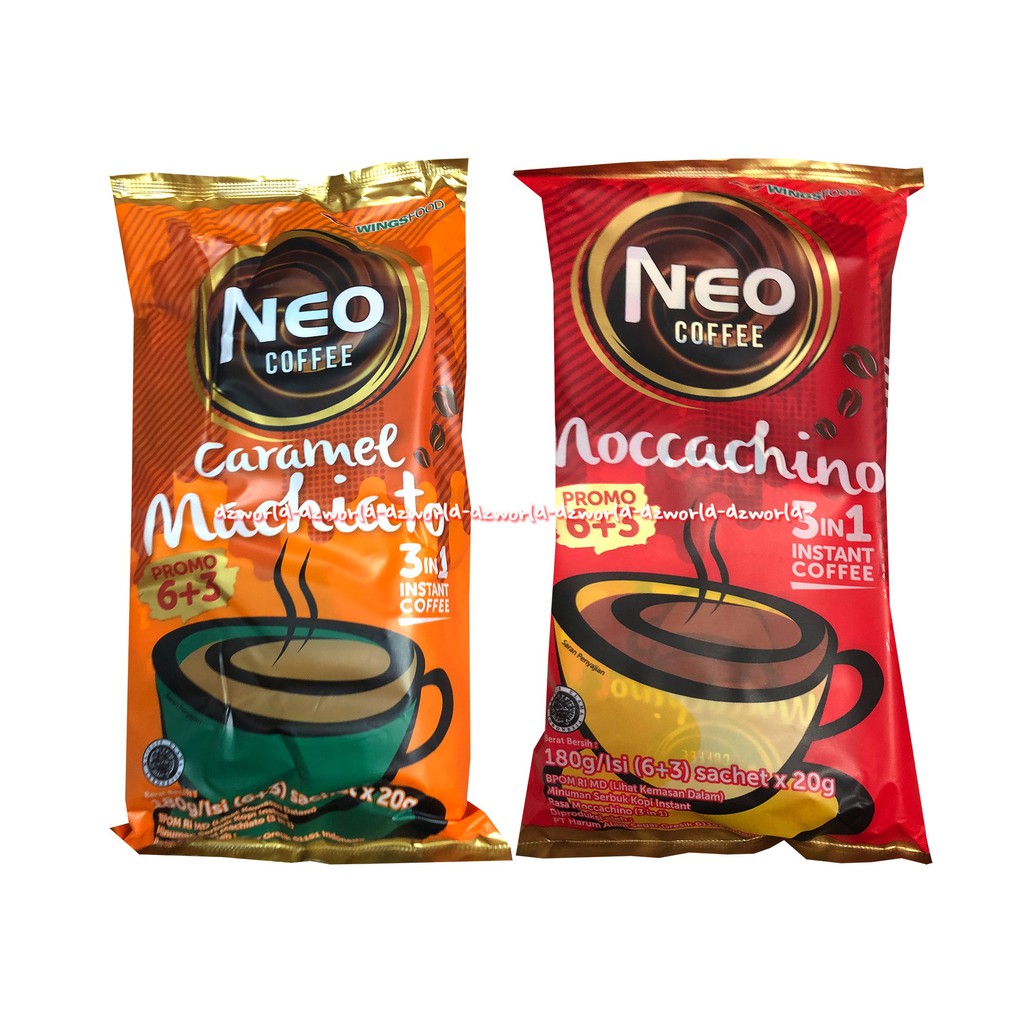 Neo Coffee Maccachino 3In1 Instan Coffe Kopi Moka