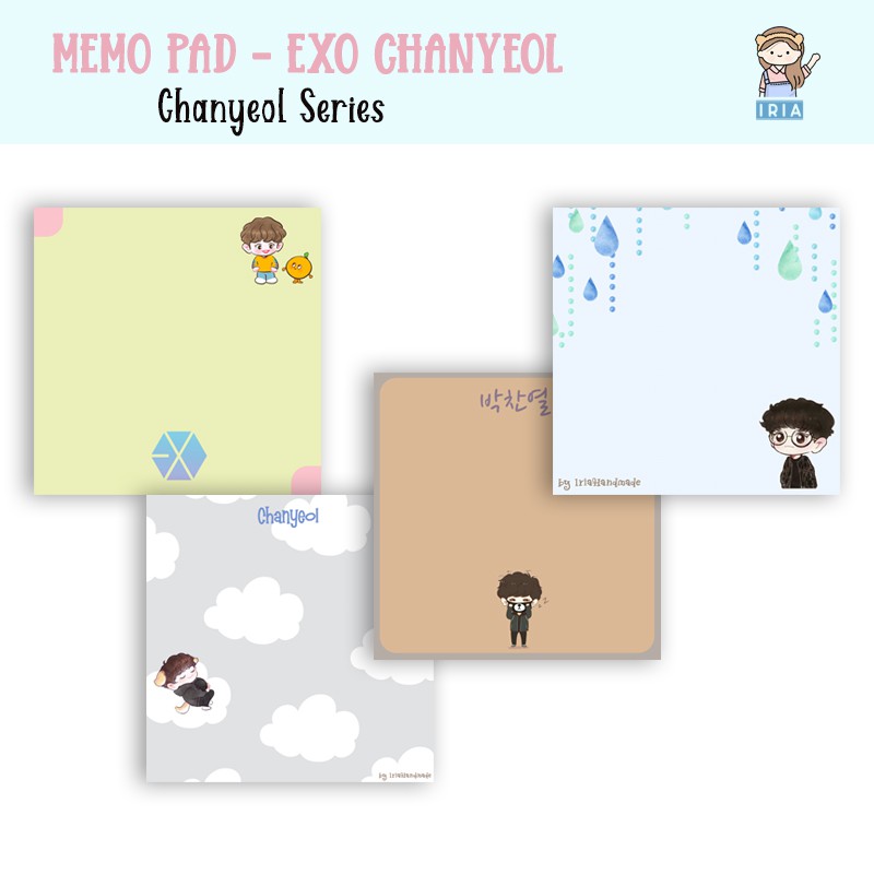 

Memopad / Memo EXO Chanyeol Series