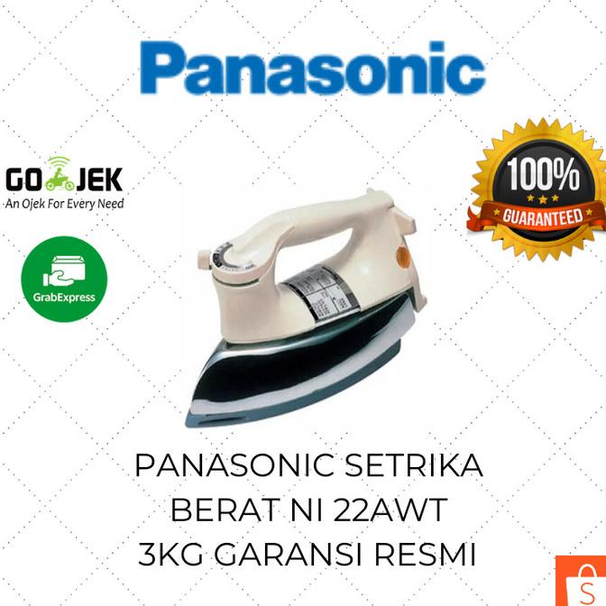 Panasonic Setrika Berat NI 22AWT / Gosokan Baju Murah Low Watt Termurah
