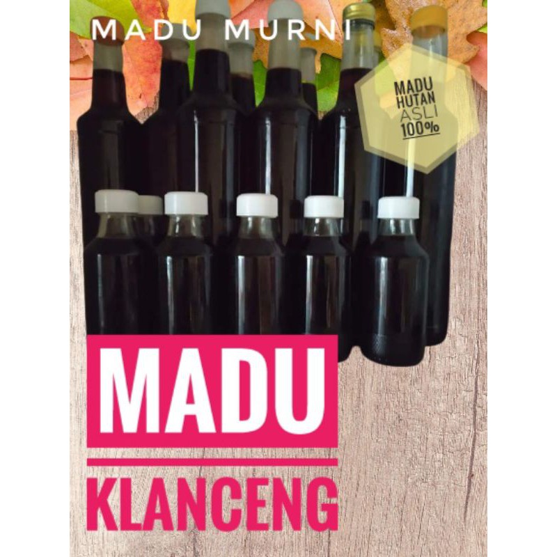 

Madu hutan lebah-Klanceng Trigona-Madu murni asli Original Premium