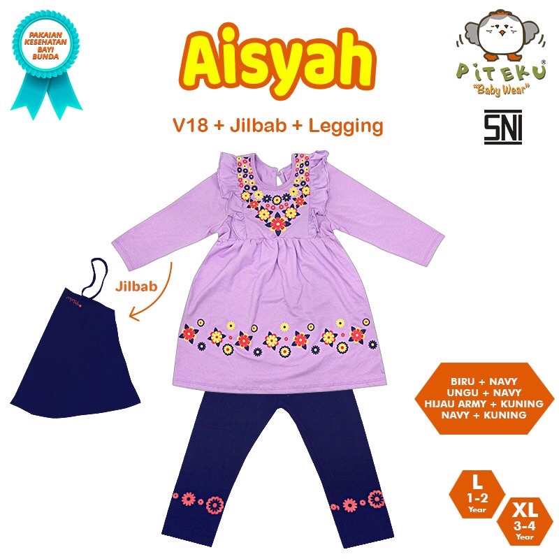 Piteku set muslim Aisyah