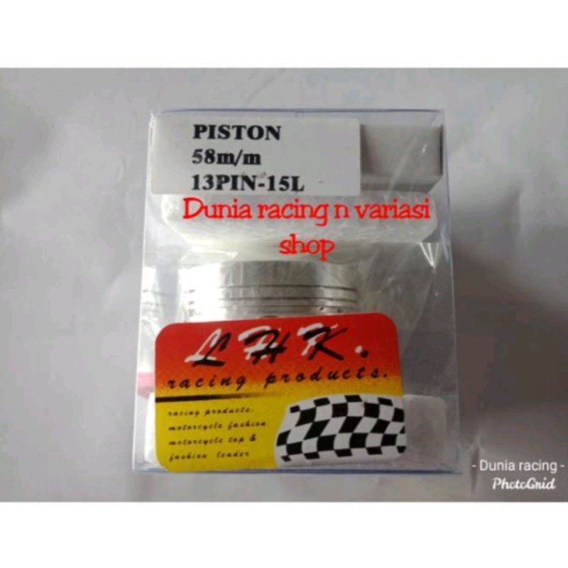 Piston LHK Seher LHK 58 Pin 13 Asli Dan Original LHK Racing