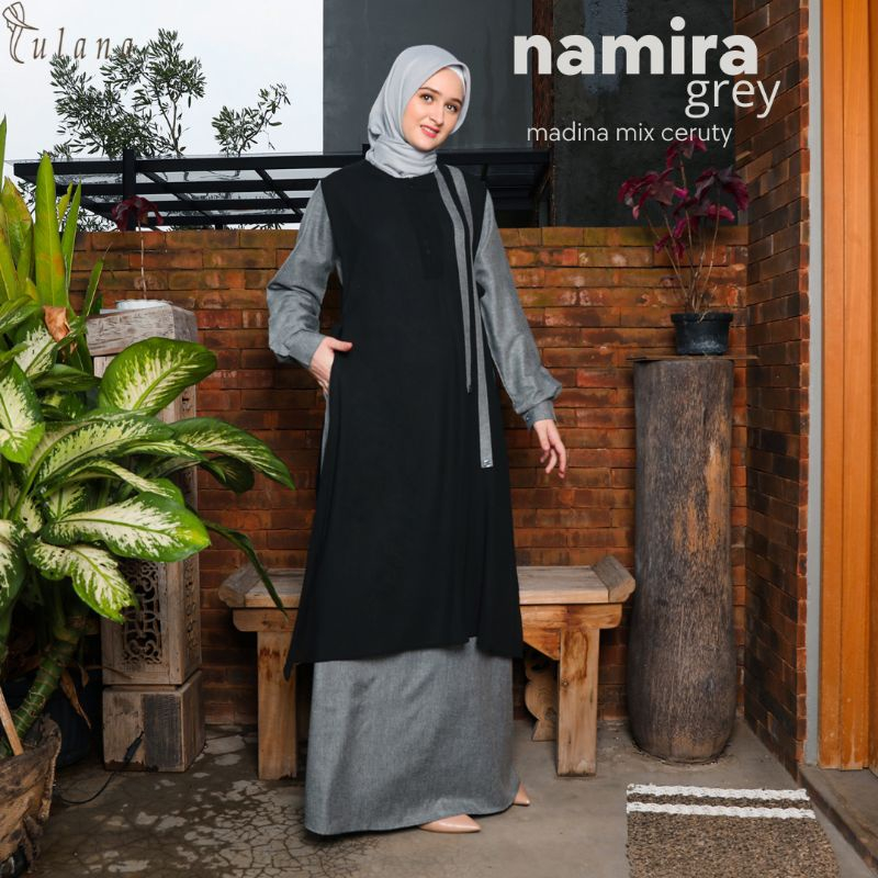 NAMIRA Dress Madina mix Ceruty