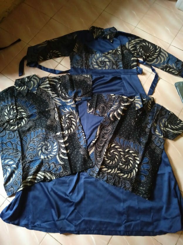 Hanggono Couple Ori Najwa/ Couple Batik / Gamis Batik Couple / Gamis Batik / Batik Couple /kemeja