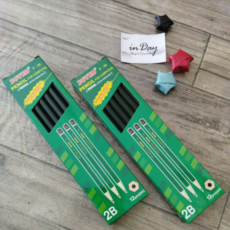 (12pcs) Pensil 2B Joyko | INDAY SHOP